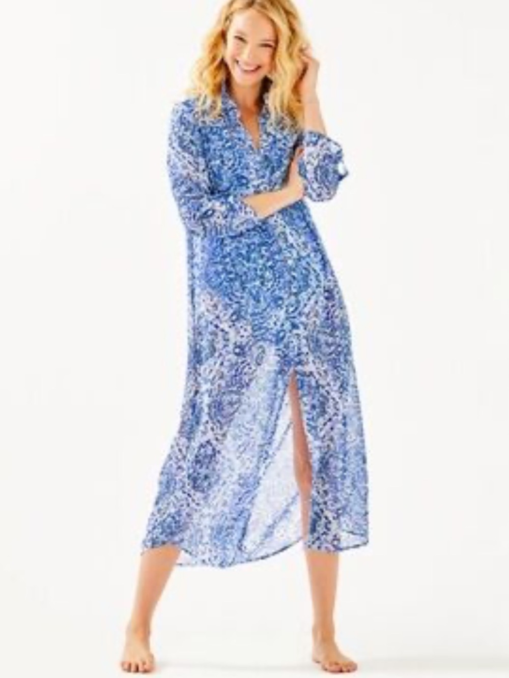 Lily Pulitzer Natalie Maxi Cover Up